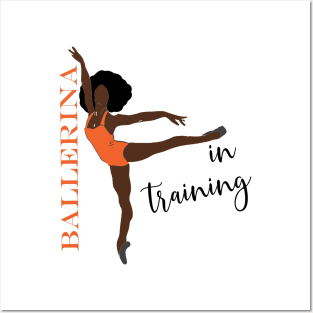 Ballerina in training Posters and Art